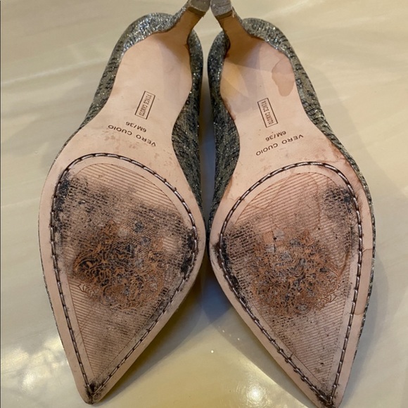 Vince Camuto “Kain” dress pump in leopard shimmer size 6/36 - Picture 4 of 6